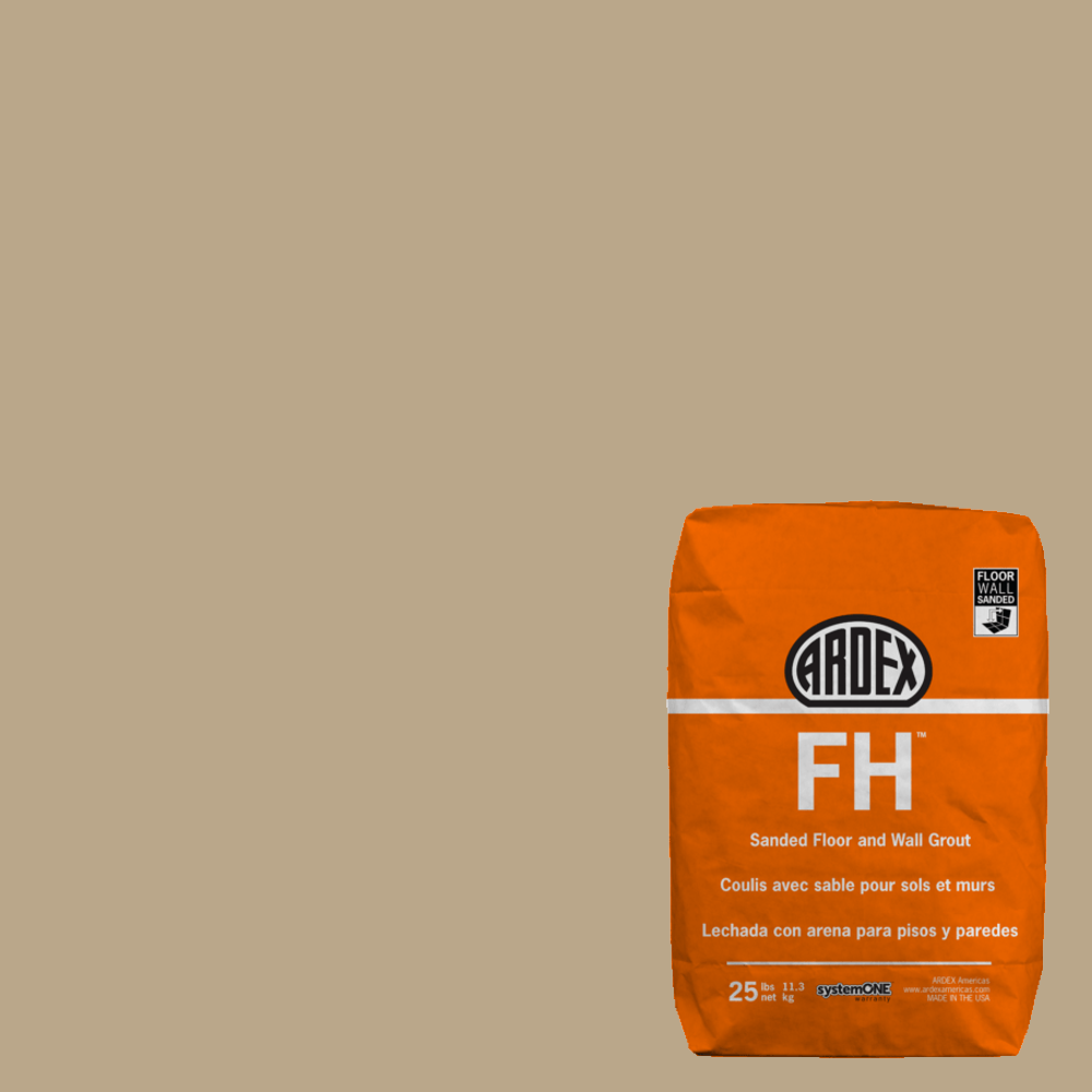 FH Sanded Floor & Wall Grout - Vintage Linen #08 - 25 lb