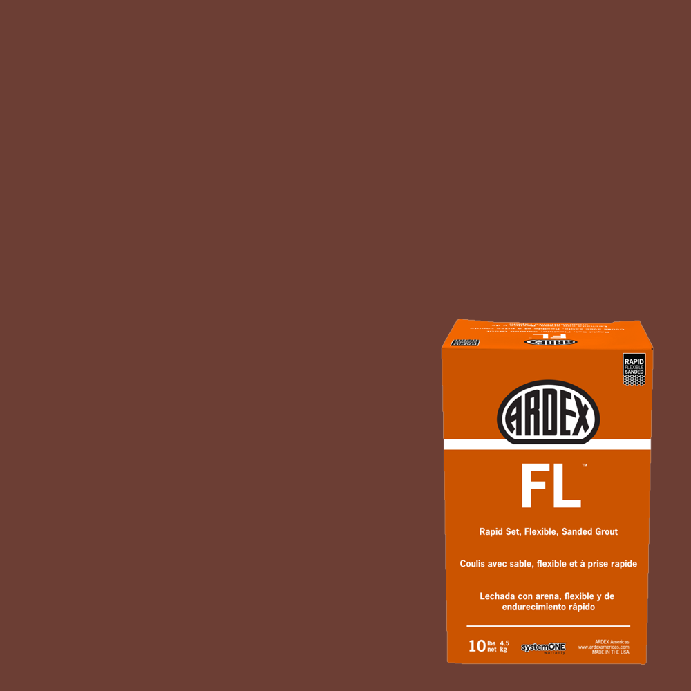 FL Rapid-Set Flexible Sanded Grout - Baked Terra Cotta #32 - 10 lb