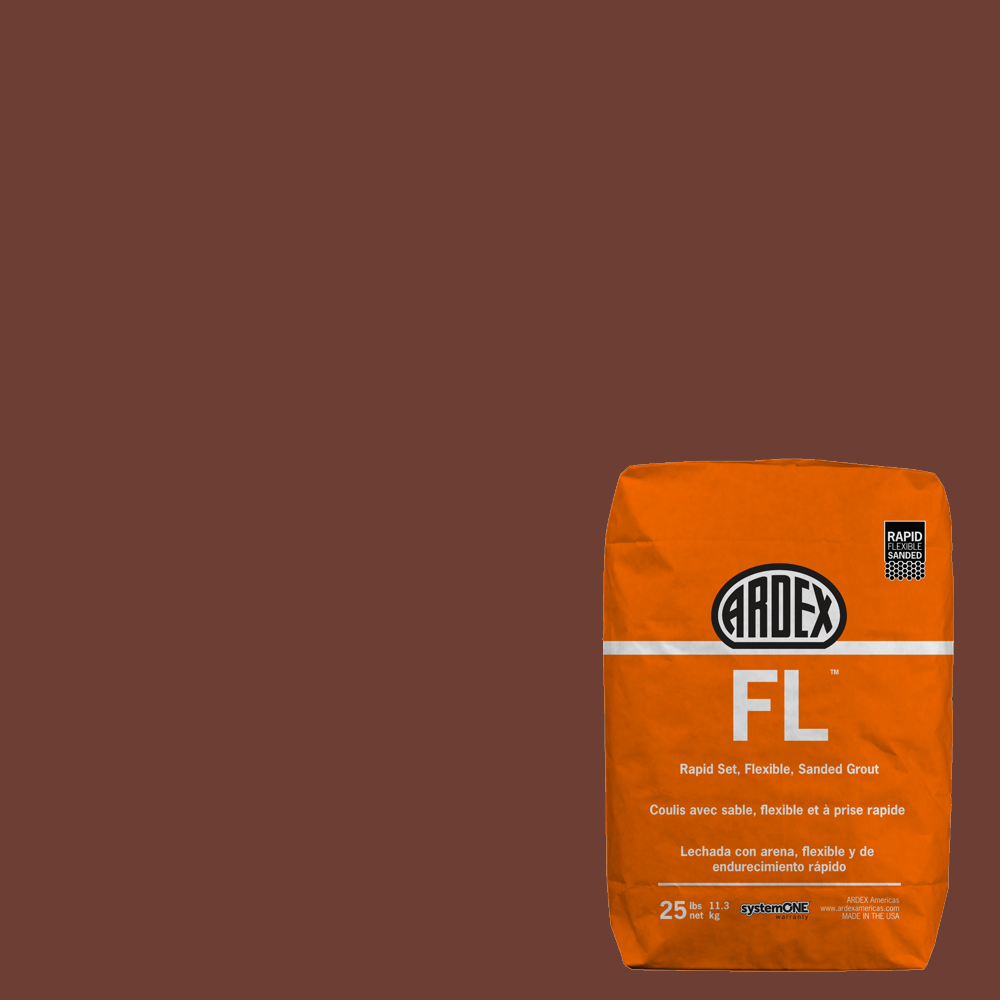 FL Rapid-Set Flexible Sanded Grout - Baked Terra Cotta #32 - 25 lb