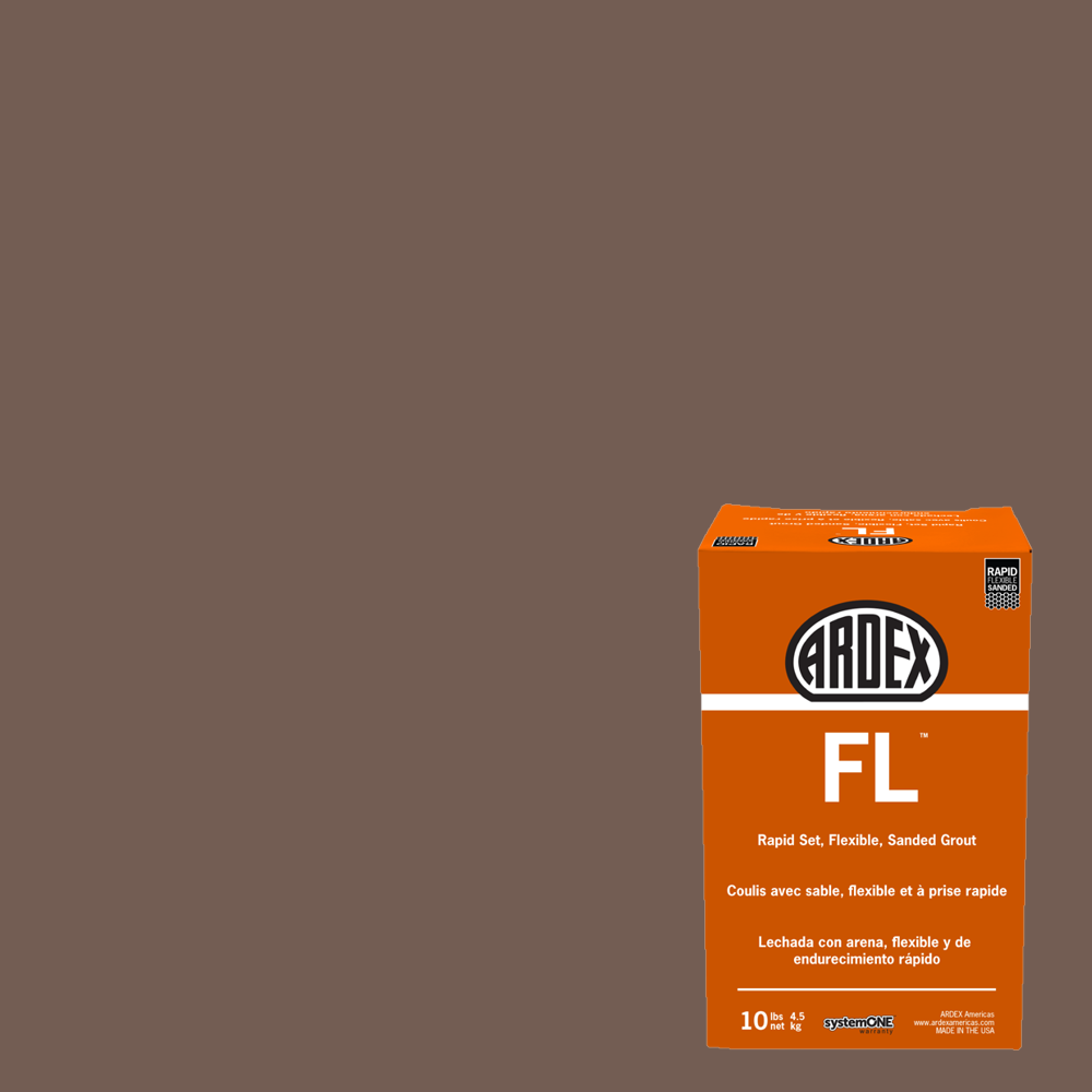 FL Rapid-Set Flexible Sanded Grout - Coffee Bean #17 - 10 lb