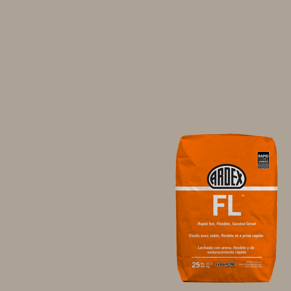FL Rapid-Set Flexible Sanded Grout - Dove Gray #18 - 25 lb
