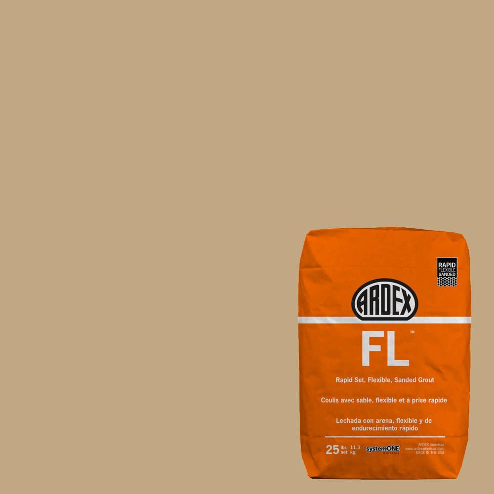 FL Rapid-Set Flexible Sanded Grout - Floating Driftwood #07 - 25 lb