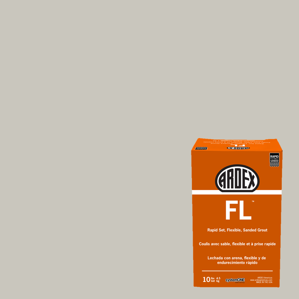 FL Rapid-Set Flexible Sanded Grout - Fresh Lily #02 - 10 lb