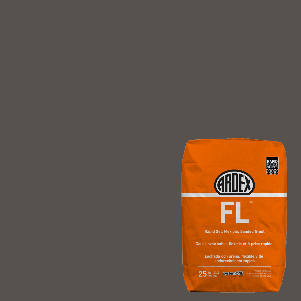 FL Rapid-Set Flexible Sanded Grout - Gray Dusk #15 - 25 lb