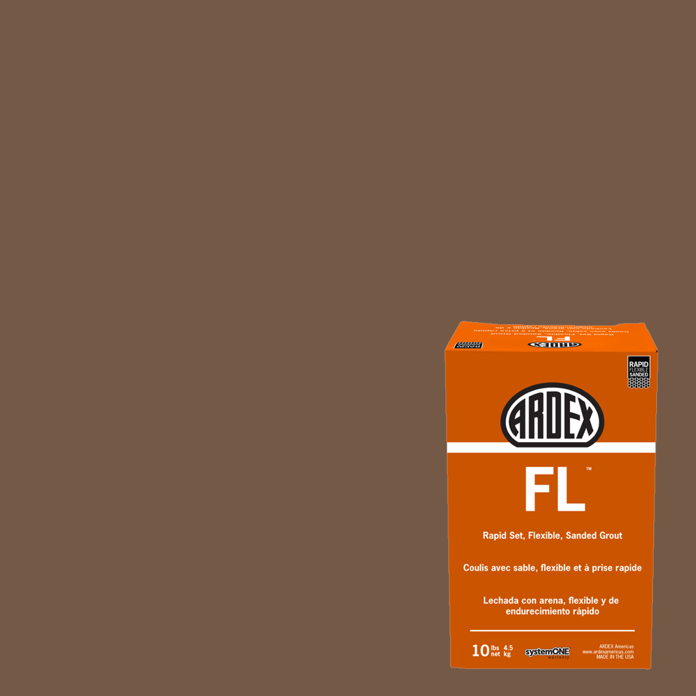 FL Rapid-Set Flexible Sanded Grout - Ground Cocoa #16 - 10 lb
