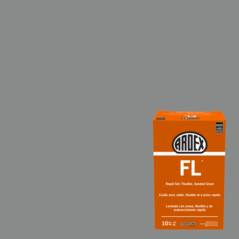 FL Rapid-Set Flexible Sanded Grout - Silver Shimmer #19 - 10 lb