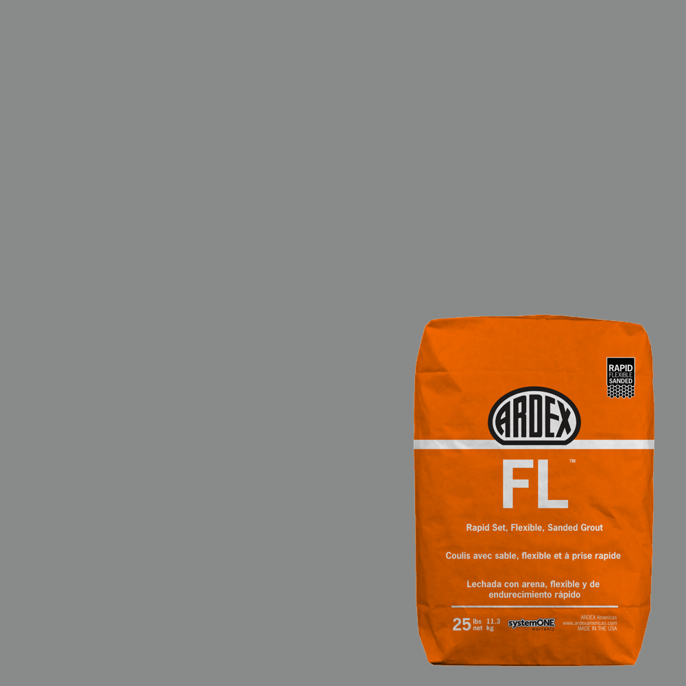 FL Rapid-Set Flexible Sanded Grout - Silver Shimmer #19 - 25 lb