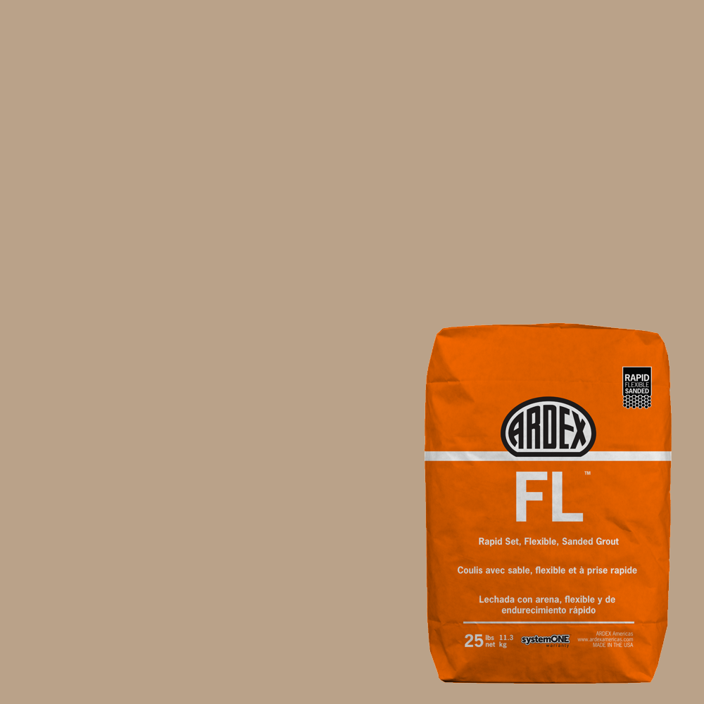 FL Rapid-Set Flexible Sanded Grout - Stone Beach #13 - 25 lb