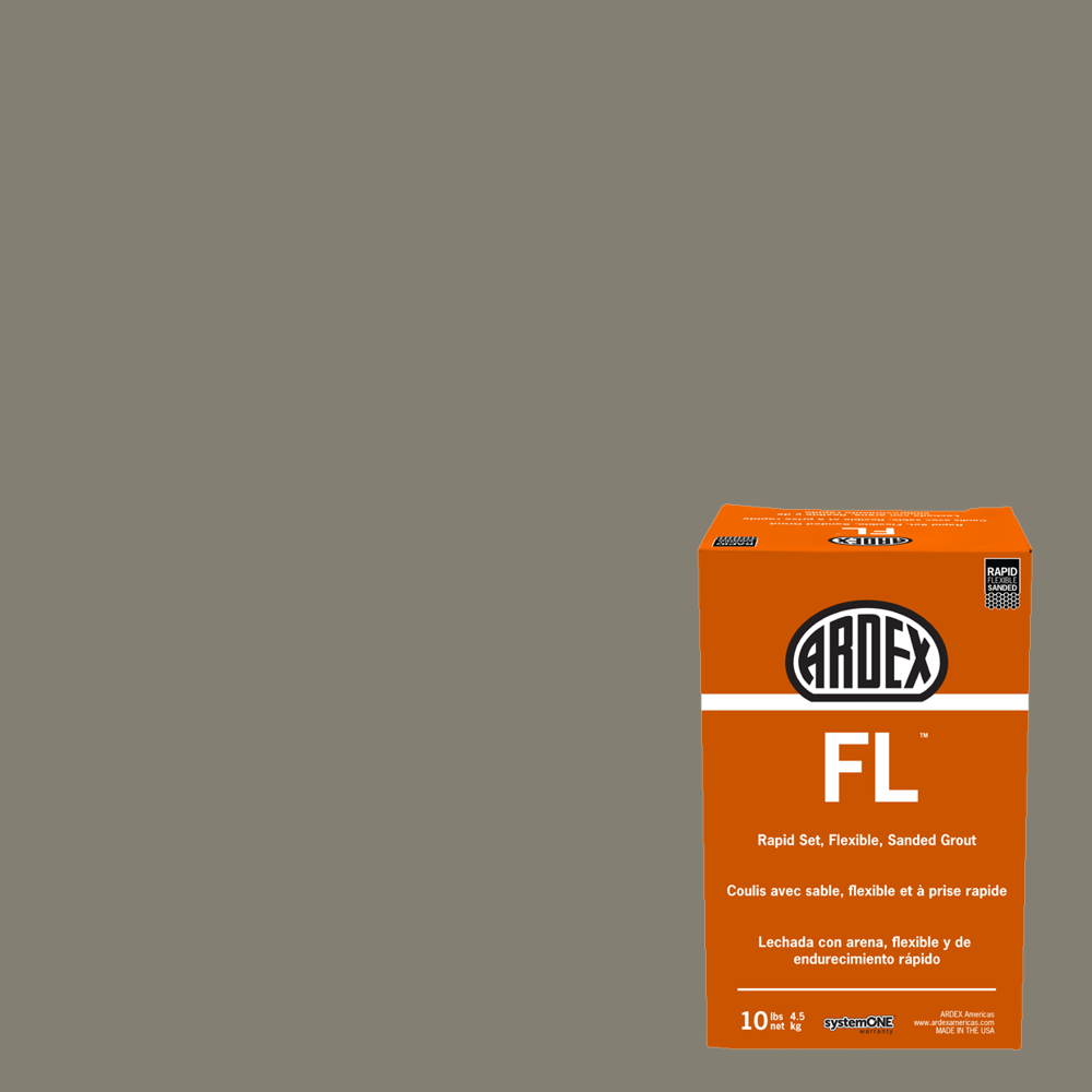 FL Rapid-Set Flexible Sanded Grout - Stormy Mist #25 - 10 lb