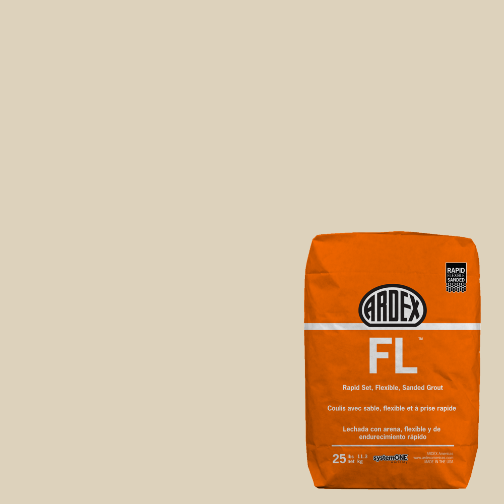 FL Rapid-Set Flexible Sanded Grout - Sugar Cookie #03 - 25 lb