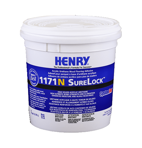 1171N SureLock Acrylic Urethane Wood Flooring Adhesive - 3.78 L