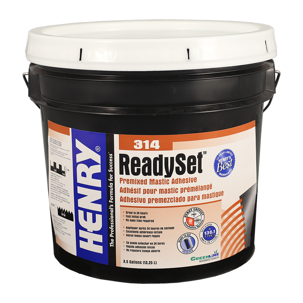 314 ReadySet Premixed Mastic Adhesive - 13.25 L