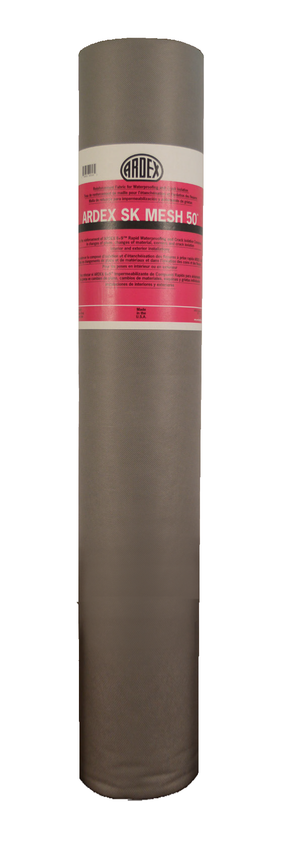 Reinforcing Fabric Roll SK MESH 50 for Waterproofing Compound 3' x 163' 6" (492 sqft)
