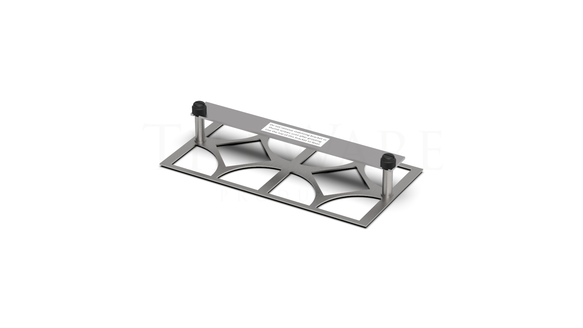Rectangular Tile Wall Anchor Promessa Series