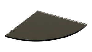 Glass Tile Shelving Bella Vetro Raven