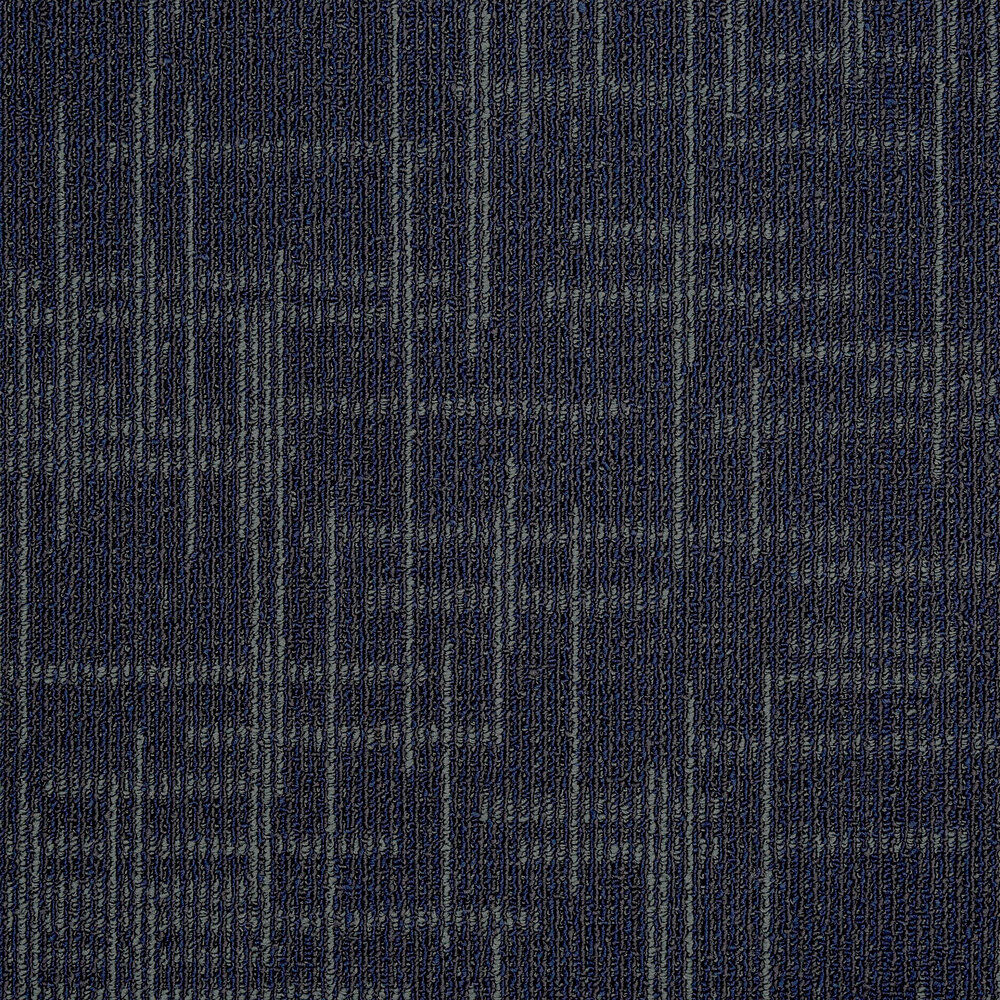 Carpet Tiles Foundation Steel Blue 20" x 20"