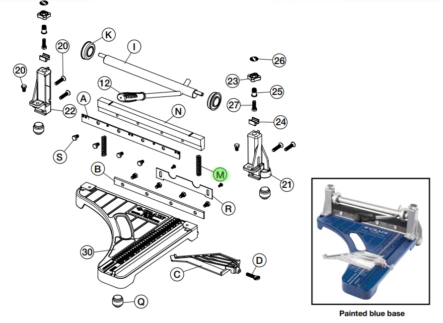 Return Spring for No. 001