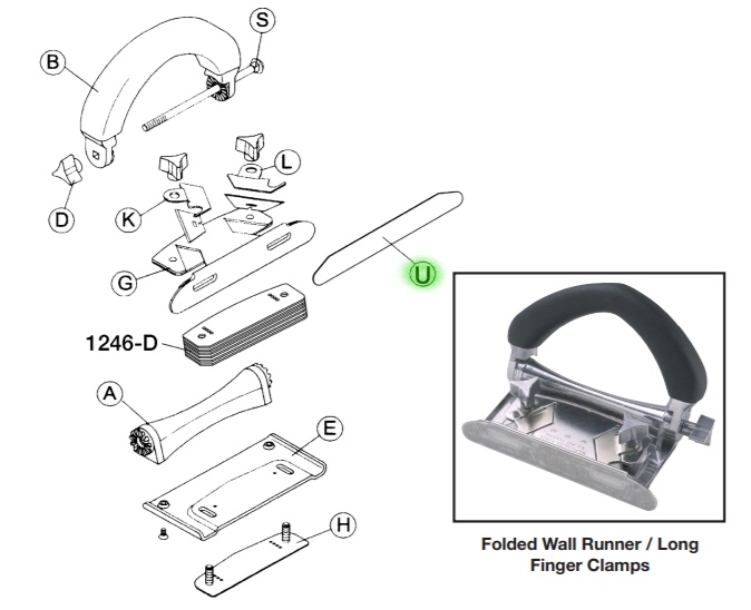 Runner Pad for No. 245 New Version