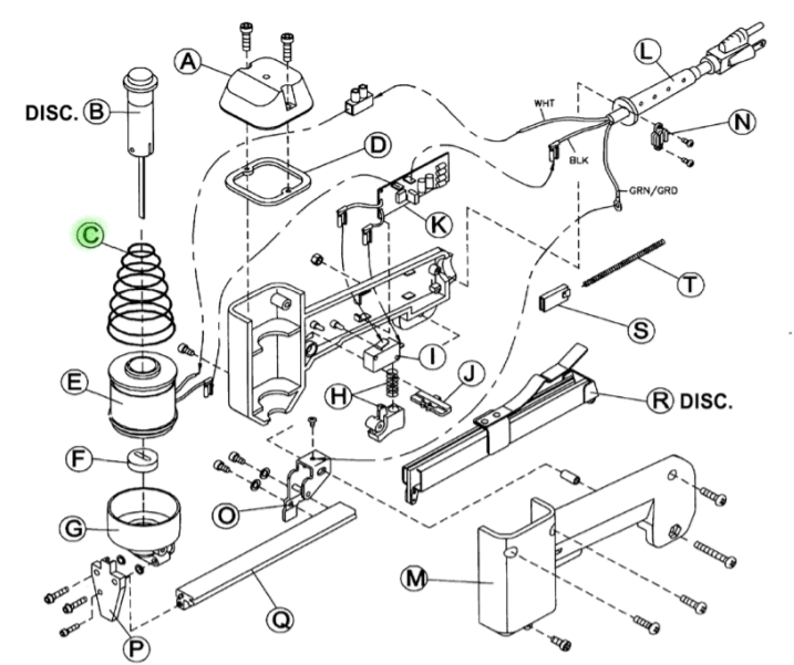 Driver Spring for Nos. 615-830