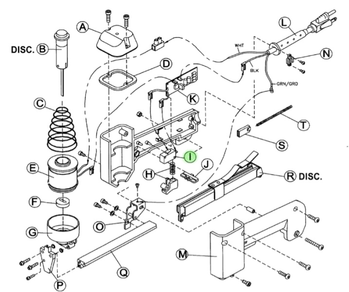 Micro Switch for Nos. 615-830