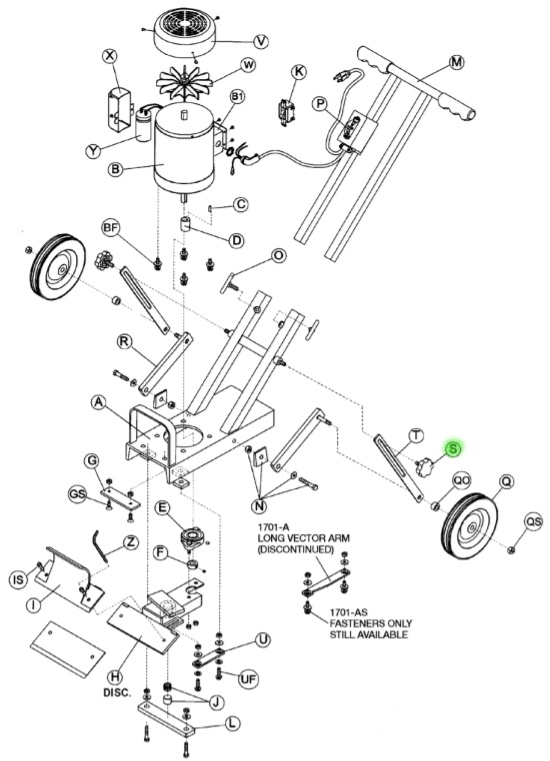 Wheel Adjusting Knob for No. 700