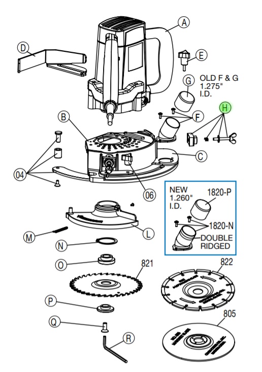 Guide Washer Set for No. 812 (Pack of 8)