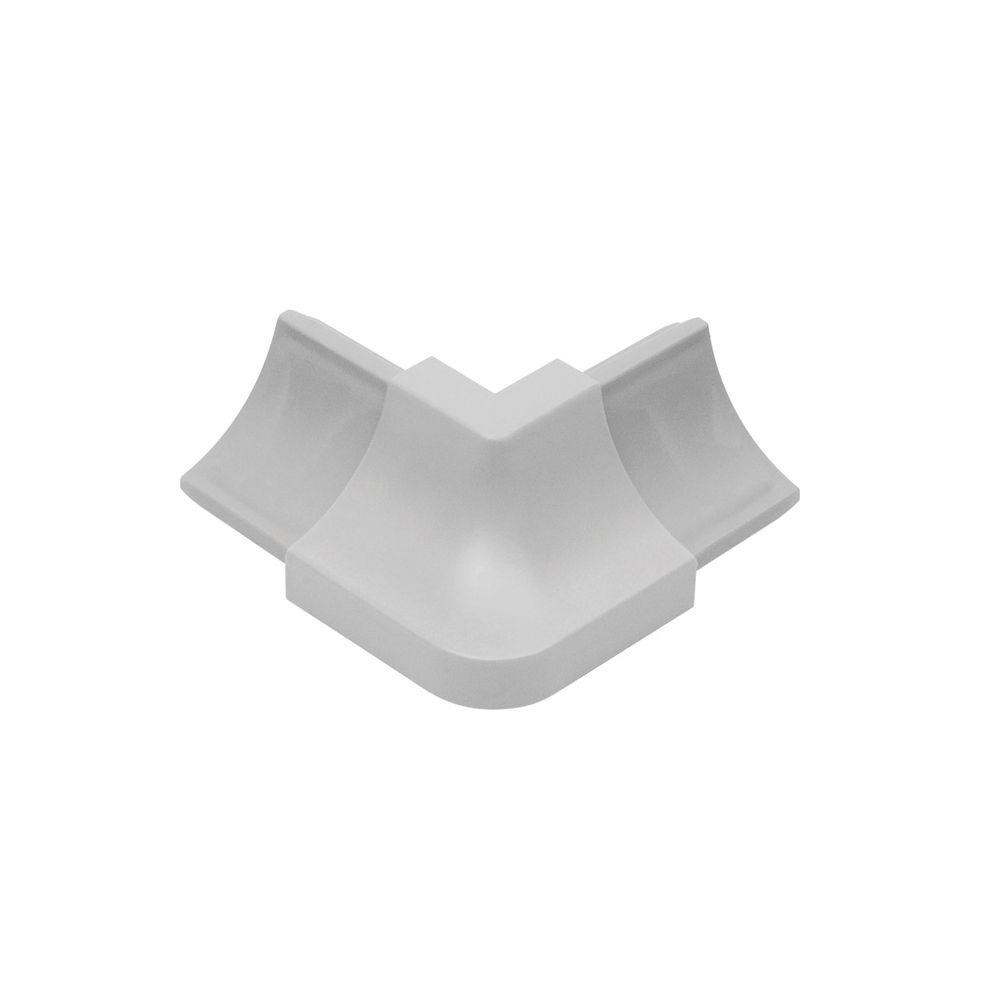DILEX-HKW Outside Corner 90° with 11/16" Radius PVC Plastic Classic Grey