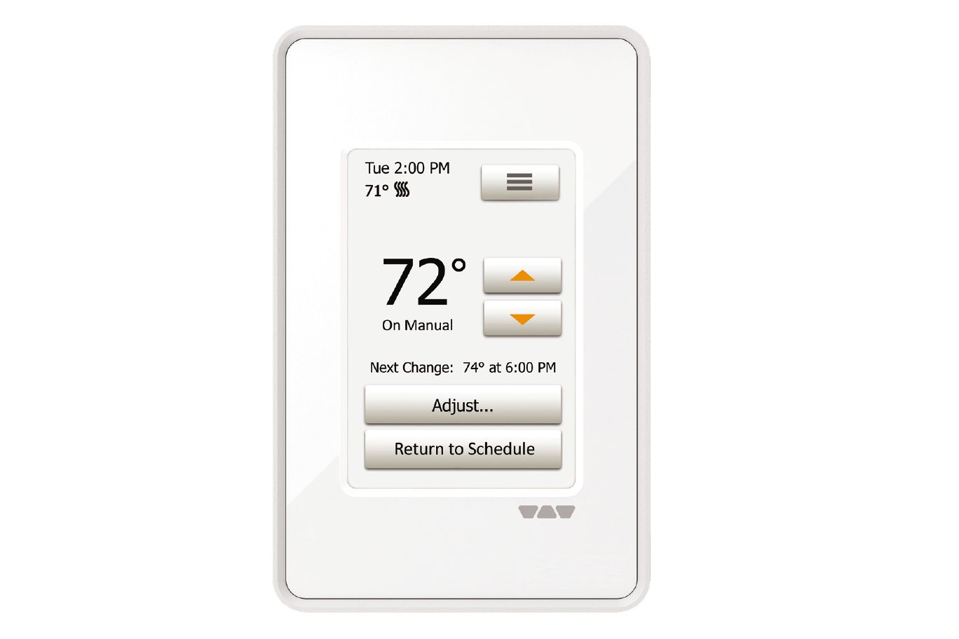 Schluter Ditra-Heat Programmable Touchscreen Thermostat, Bright White Schluter Ditra-Heat Programmable Touchscreen Thermostat, Bright White