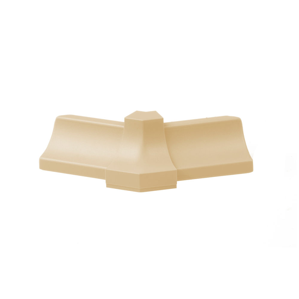 DILEX-PHK Outside Corner 135° with 3/8" Radius PVC Plastic Bahama