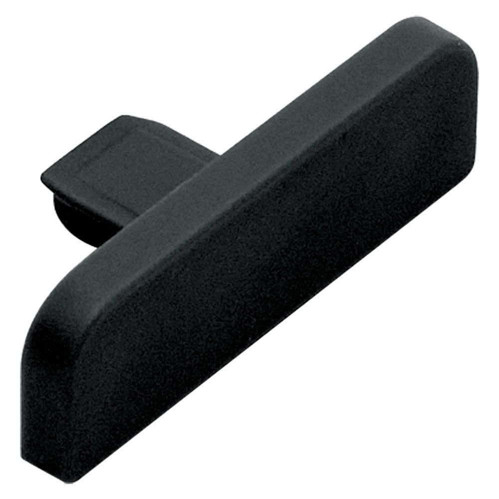 TREP-SE/-S End Cap PVC Black 1-1/32"