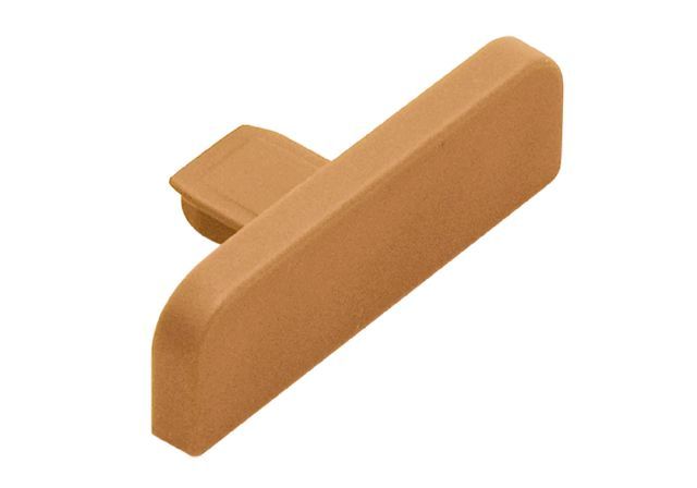 TREP-SE/-S End Cap PVC Nut Brown 1-1/32"
