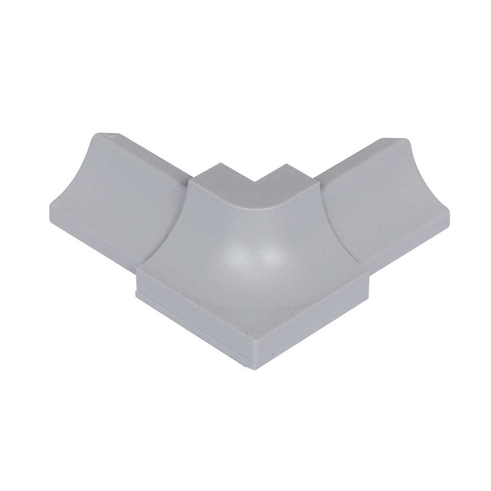 DILEX-PHK Outside Corner 90° with 3/8" Radius PVC Plastic Classic Grey