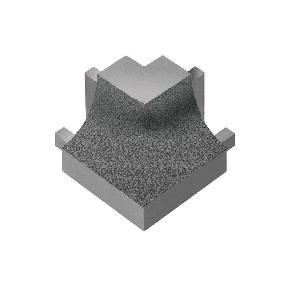 DILEX-AHK Coin extérieur carré 90° avec un radius de 3/8" Aluminium Étain