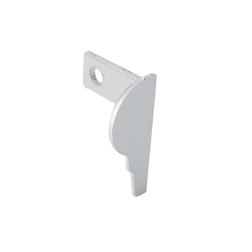TREP-FL End Cap Satin Anodized Aluminum