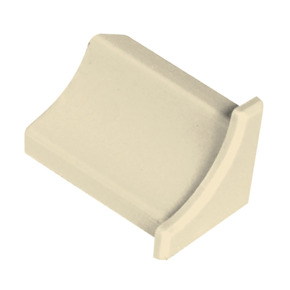 DILEX-PHK End Cap with 3/8" Radius PVC Plastic Sand Pebble