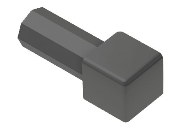 QUADEC In/Out Corner 90° PVC Grey 5/16" (8 mm)
