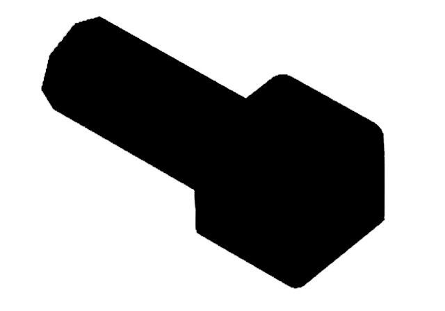 QUADEC In/Out Corner 90° PVC Black 5/16" (8 mm)