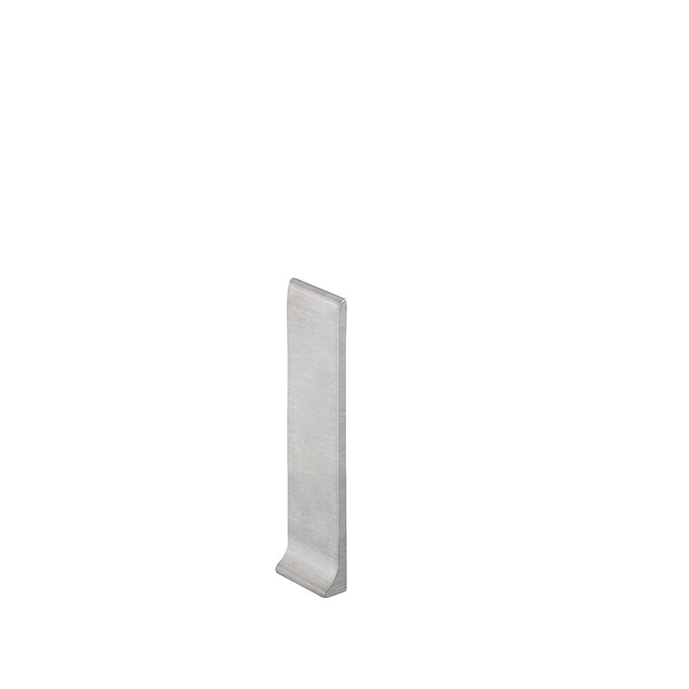 DESIGNBASE-SL End Cap Right Stainless Steel (V2) Brushed 4-3/8" (110 mm)