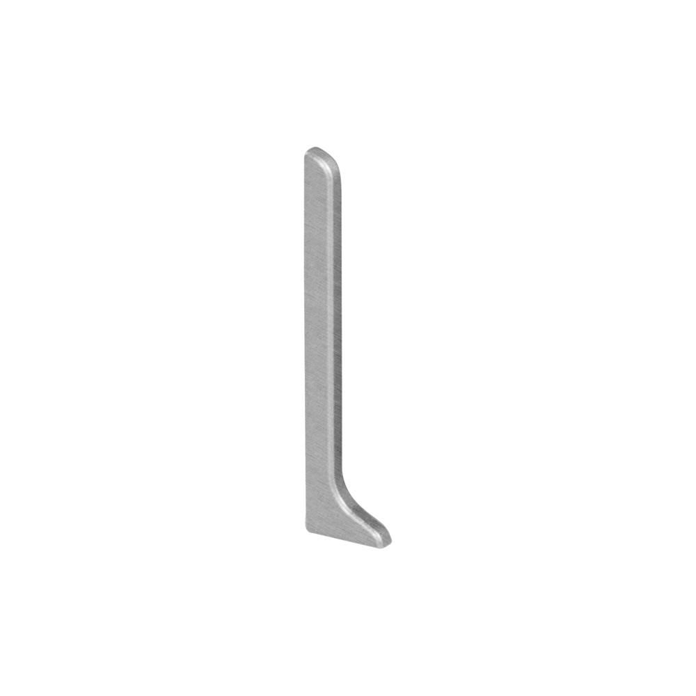 DESIGNBASE-SL End Cap Right Aluminum with Brushed Stainless Appearance 3-1/8" (80 mm)