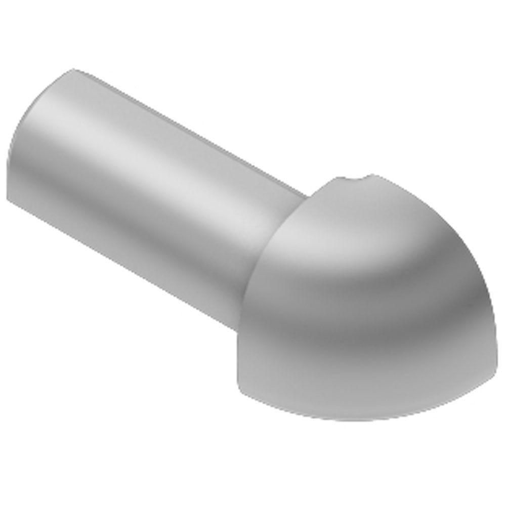 RONDEC Outside Corner 90° Anodized Aluminum Satin 3/8" (10 mm)