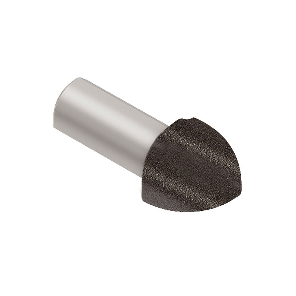 RONDEC Outside Corner 90° Aluminum Dark Anthracite 5/16" (8 mm)