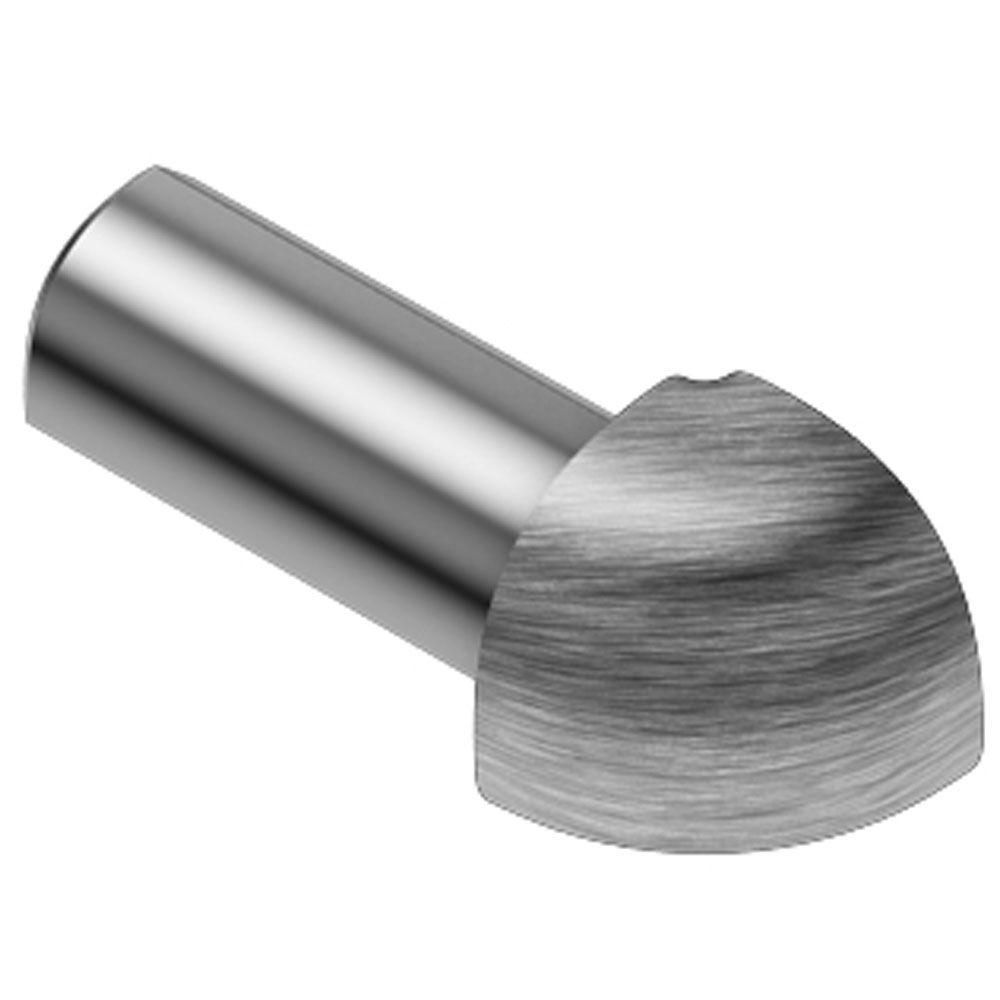 RONDEC Outside Corner 90° Stainless Steel (V2) Brushed 11/32" (9 mm)