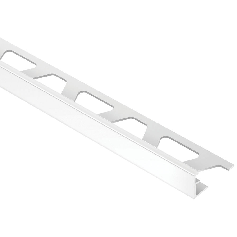 JOLLY-P Wall Tile Edging Trim PVC Light Grey 1/2" (12.5 mm) x 8' 2-1/2"