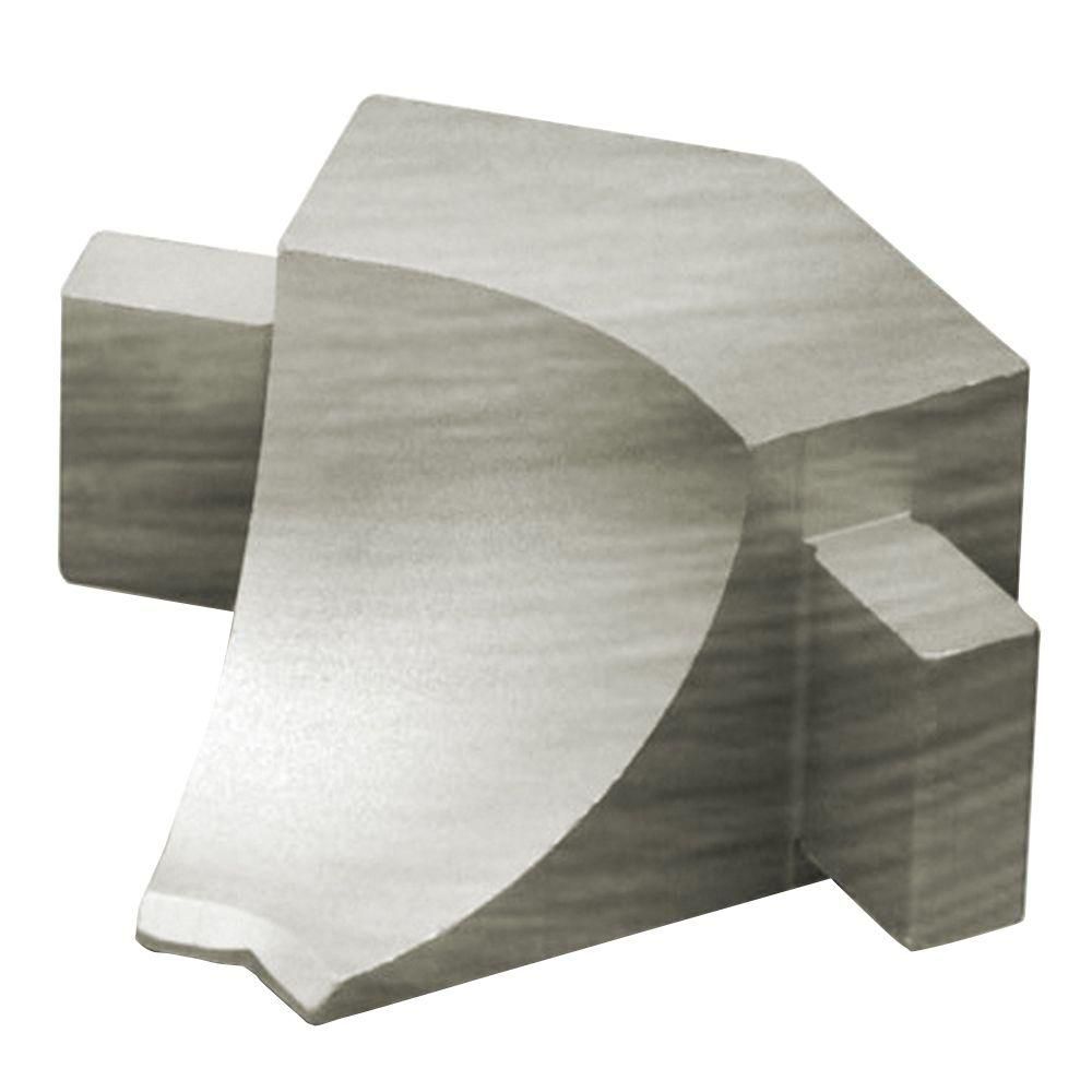 DILEX-AHKA Inside Corner 135° with 3/8" Radius Anodized Aluminum Brushed Nickel