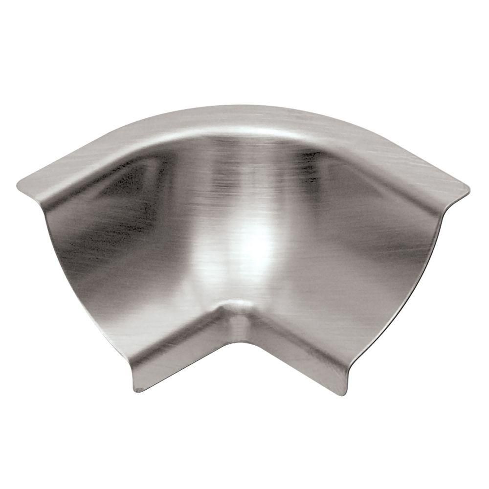 DILEX-HKU Inside Corner 135° with 3/8" radius Brushed Stainless Steel (V4)