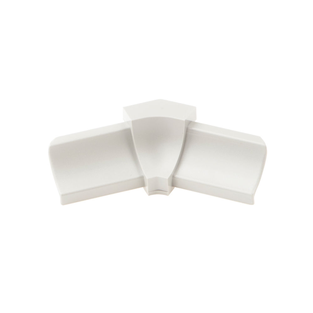 DILEX-PHK Inside Corner 135° with 3/8" Radius PVC Plastic White