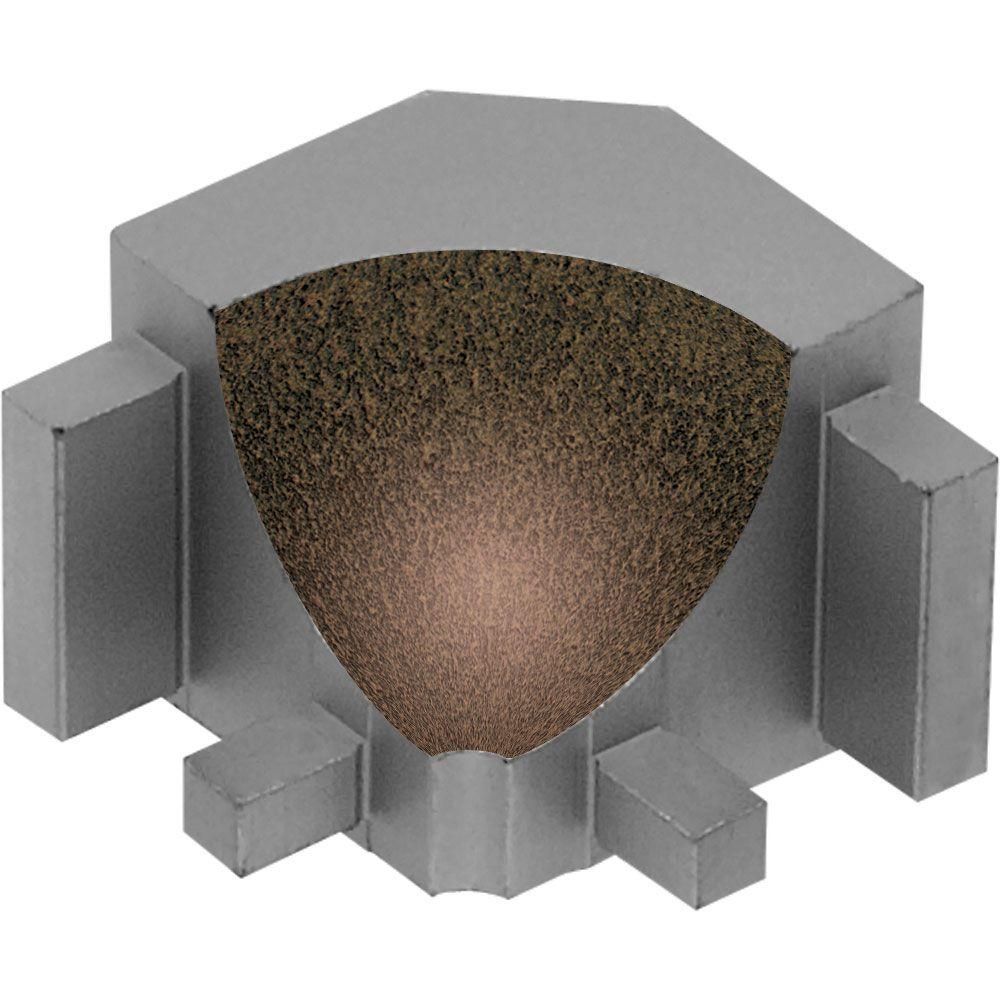 DILEX-AHK Inside Corner 90° with 3/8" Radius Aluminum Bronze
