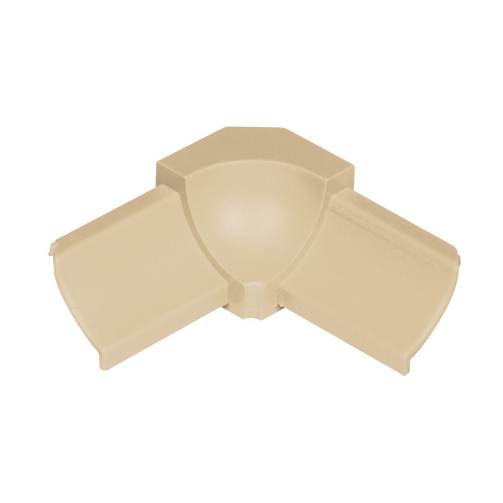 DILEX-PHK Inside Corner 90° with 3/8" Radius PVC Plastic Bahama