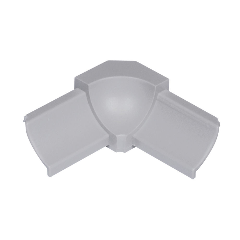 DILEX-PHK Inside Corner 90° with 3/8" Radius PVC Plastic Classic Grey