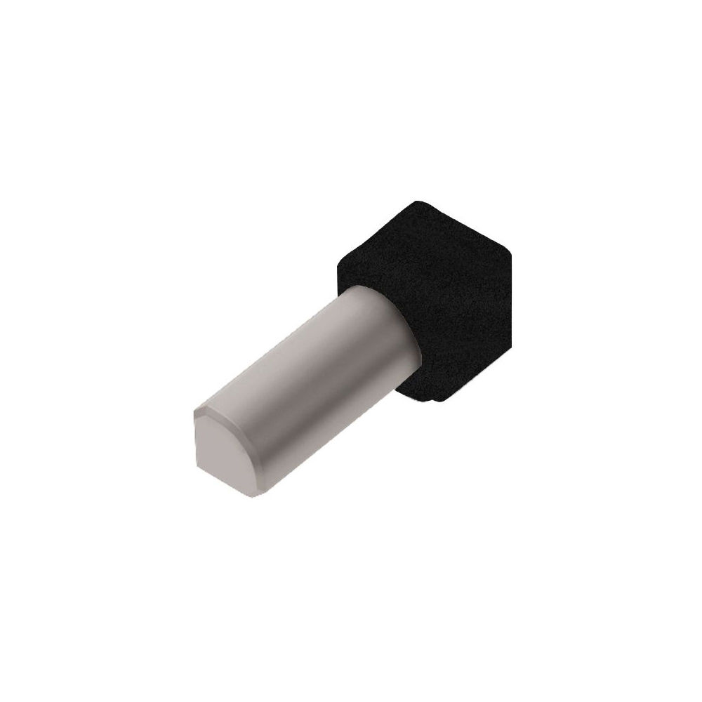 RONDEC Inside Corner 90° Aluminum Satin Black 3/8" (10 mm)